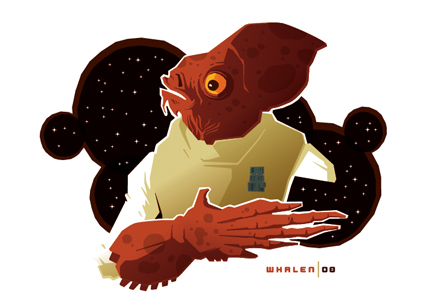 admiral ackbar minibust