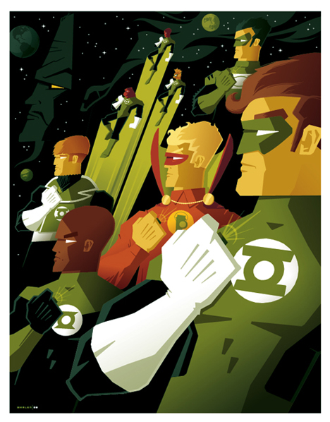 green lantern corps commission