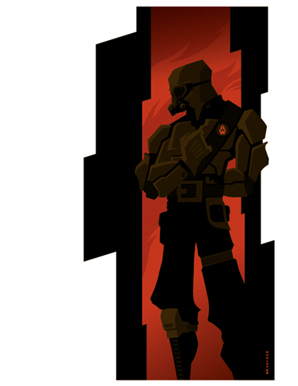 black wolf society pinup