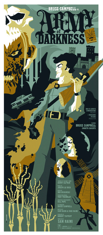 army of darkness poster by strongstuff
