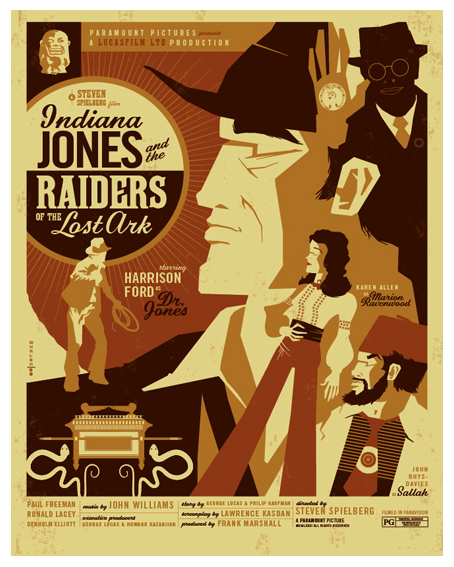 raiders of the lost ark poster