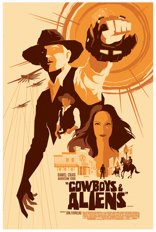 mondo: cowboys + aliens by strongstuff