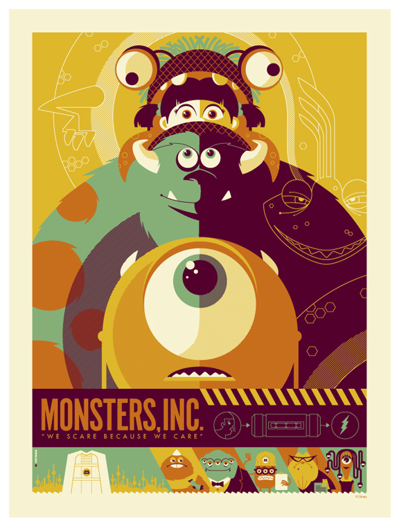 mondo: monsters inc. by strongstuff
