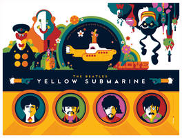 beatles: yellow submarine: titlecard