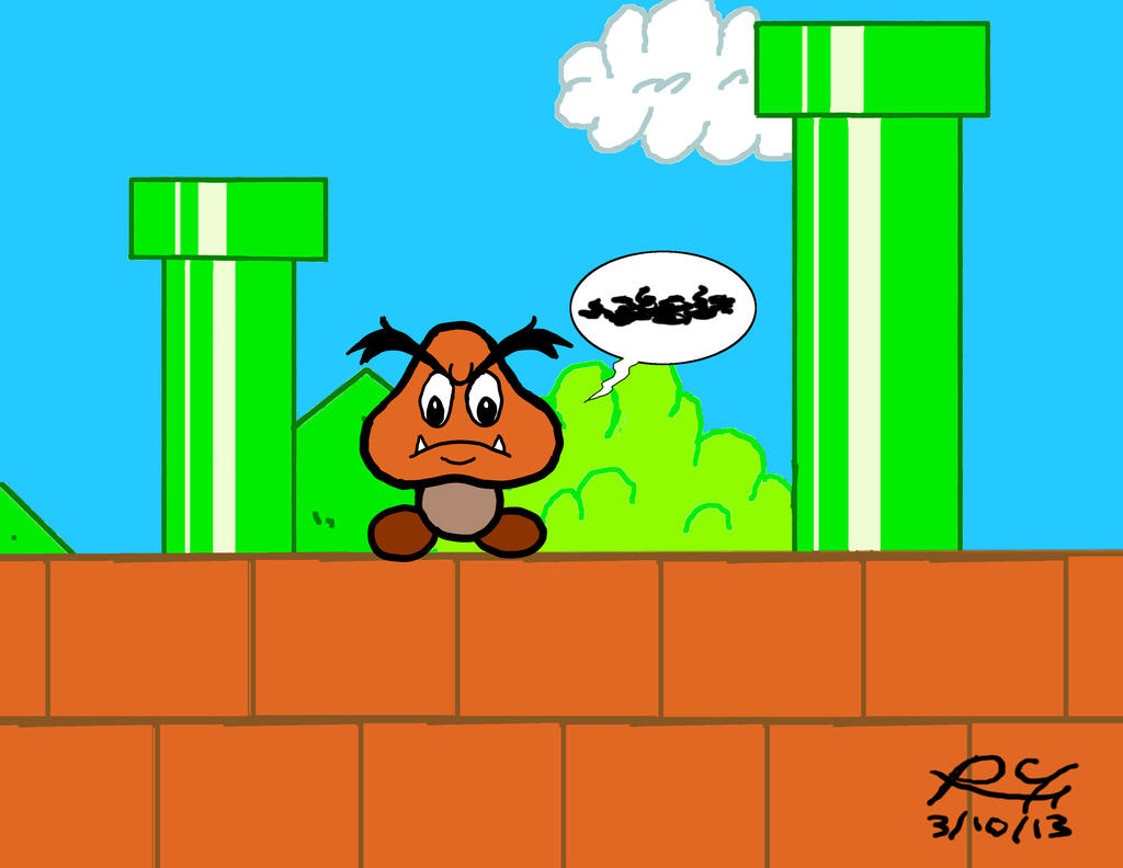 Lonley Goomba fan art