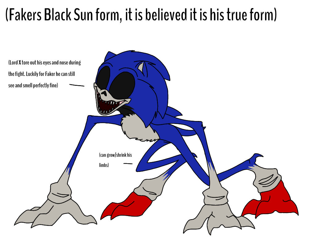 wow it is me faker and black sun sonic exe wow wow - Imgflip