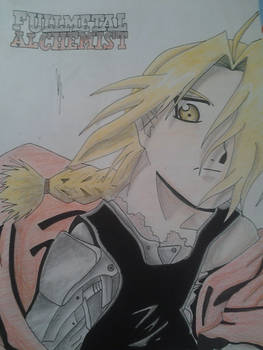 Edward Elric-FMA (coloured)