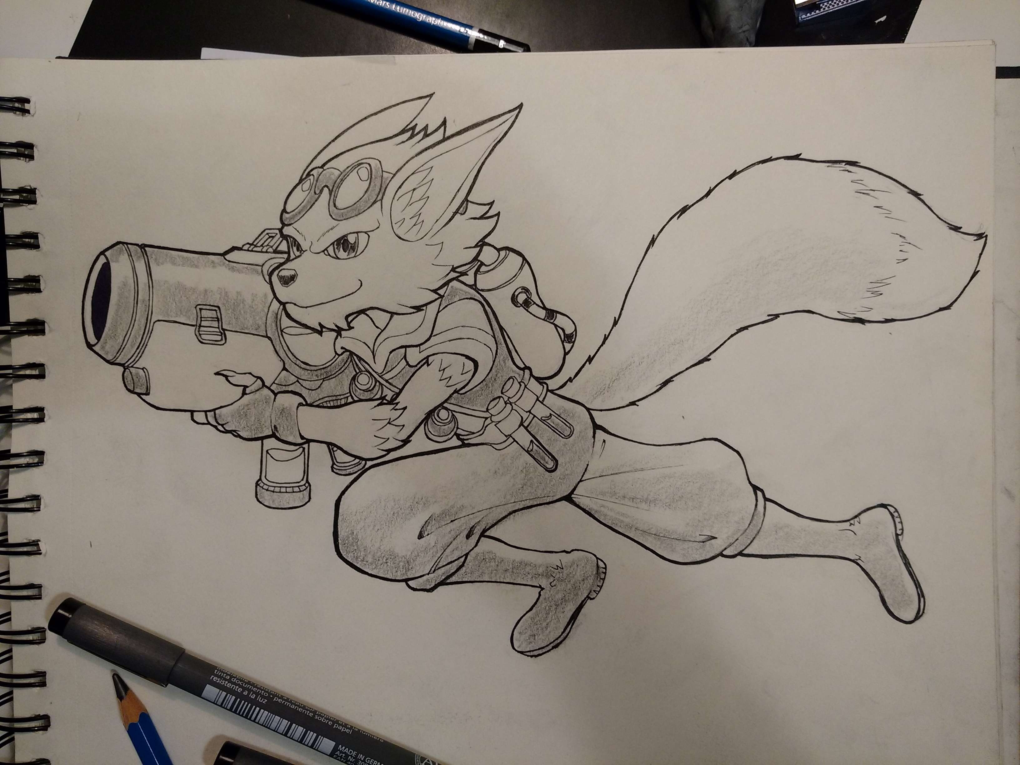 Inktober day #1: Pip!