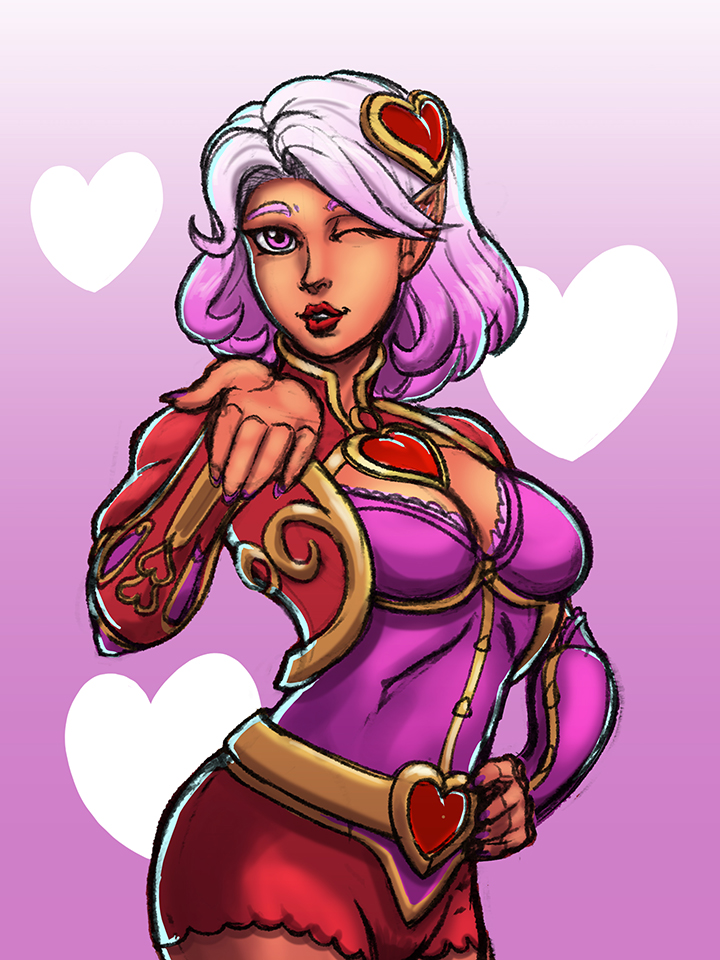 Sketchuary day 6: Heartbreaker Skye