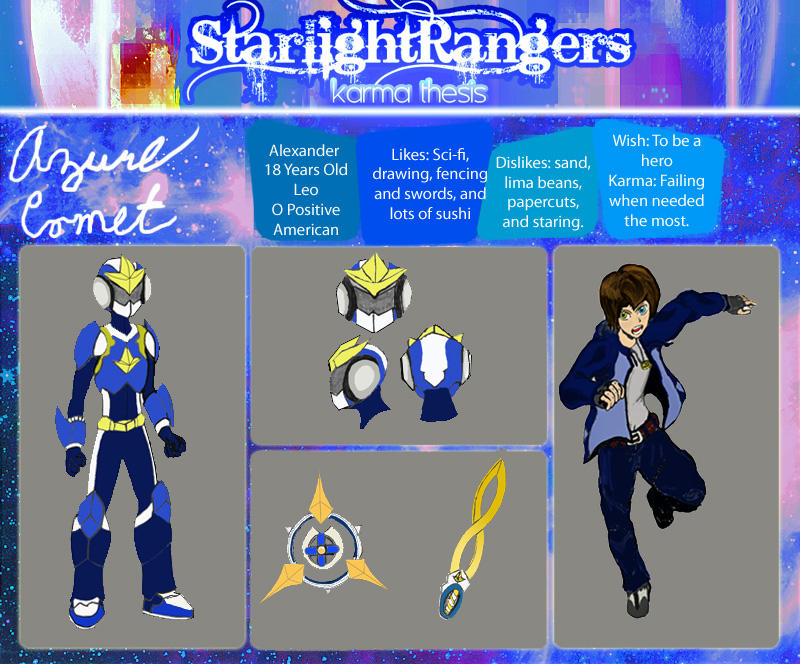 Azure Comet Ranger by Astra-Con727 on DeviantArt