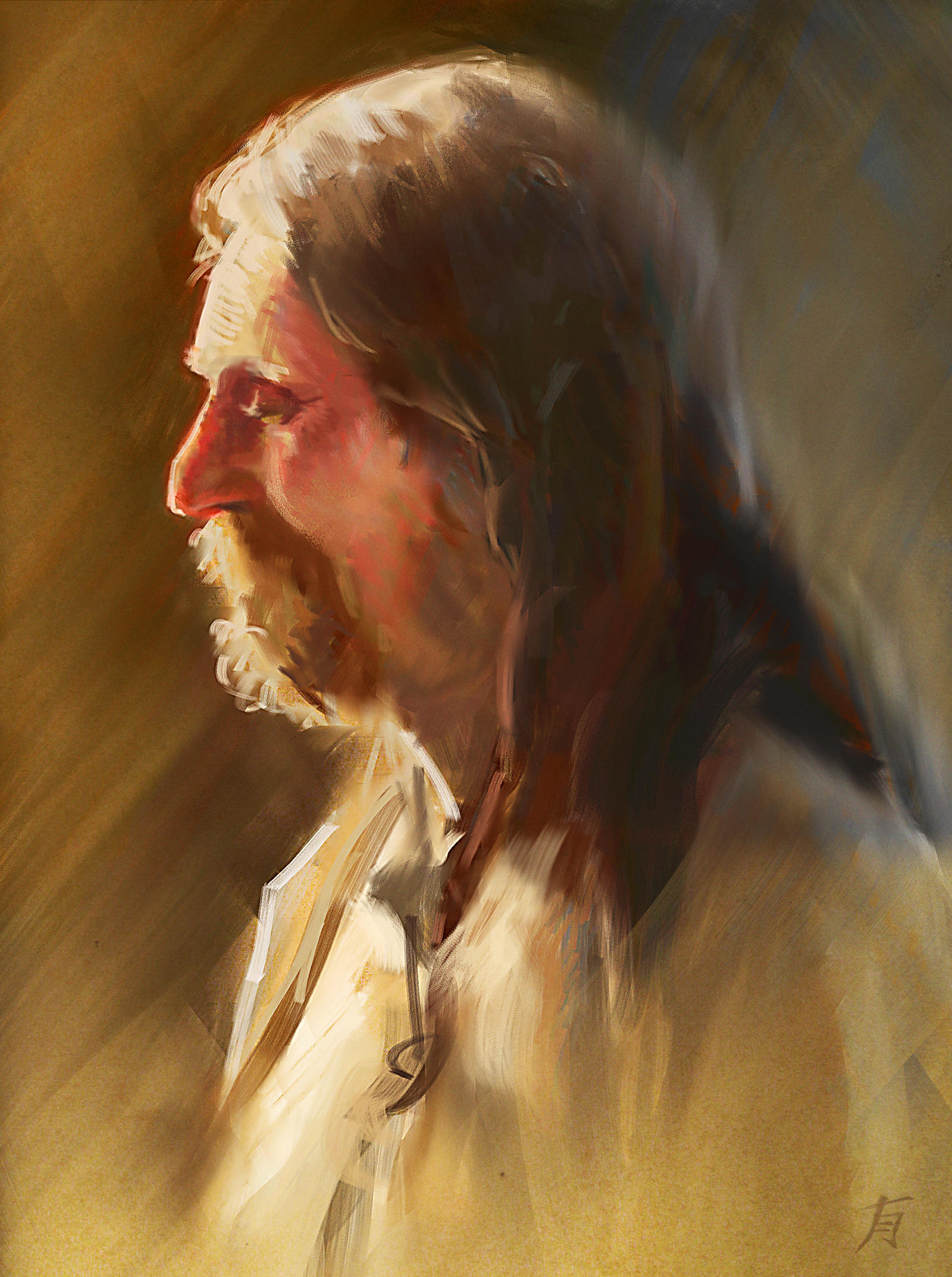 Viking Portrait by arisuonpaa