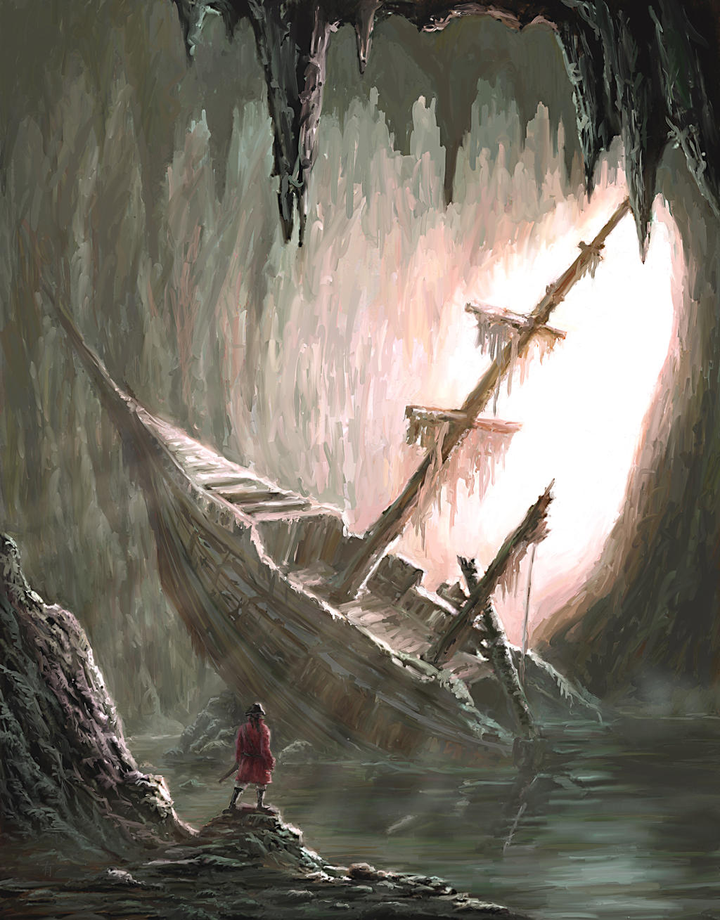 Shipwreck by arisuonpaa on DeviantArt