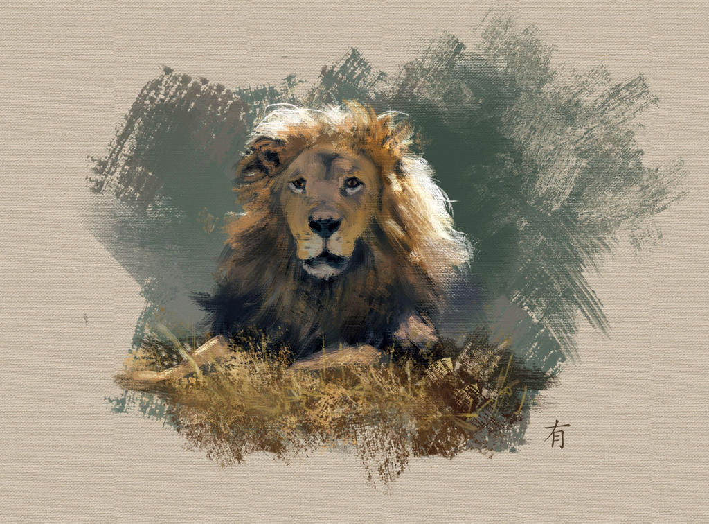 Lion by arisuonpaa