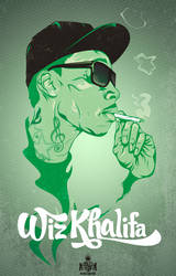 Wiz Khalifa up in smoke