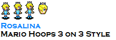 Rosalina in Mario Hoops