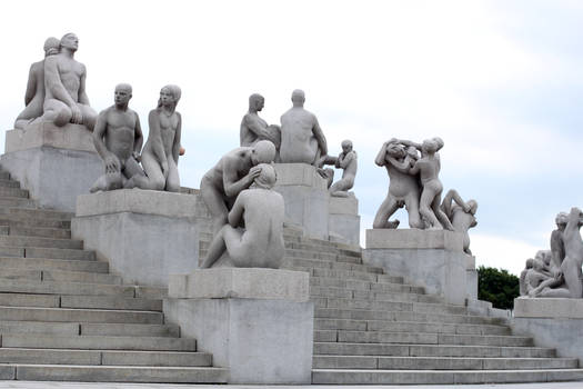 Vigeland's park in Oslo