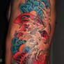 Red Koi on the Ribs