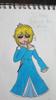 Togameme in rosalina dress