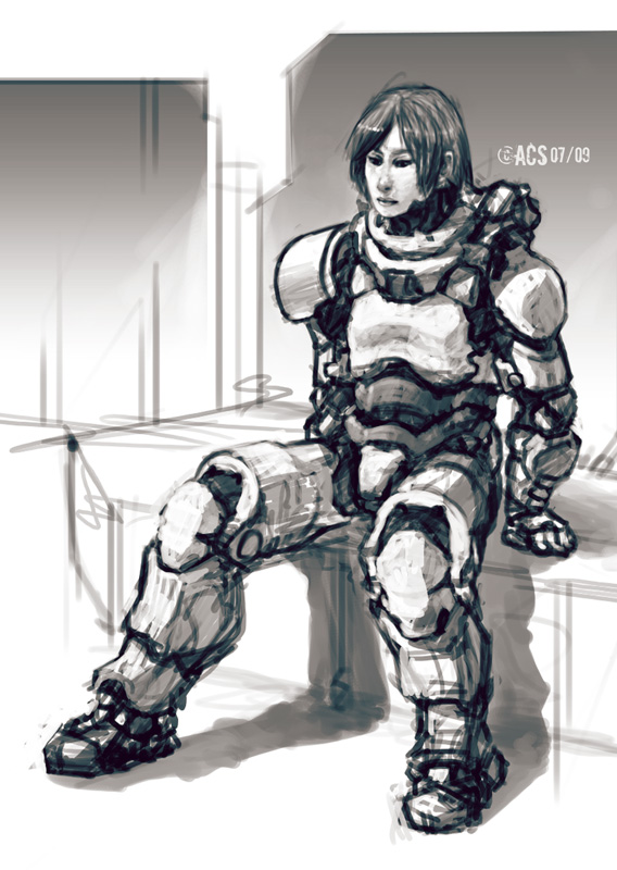 Seated Armor