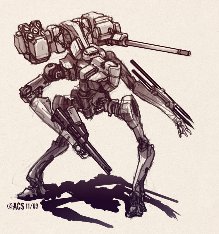 Urban Light Mech by Shimmering-Sword on DeviantArt