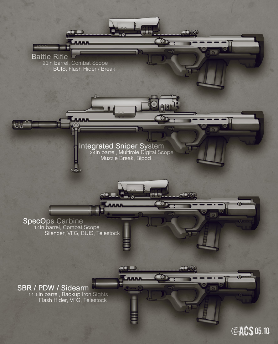 Adapted Rifle Variants