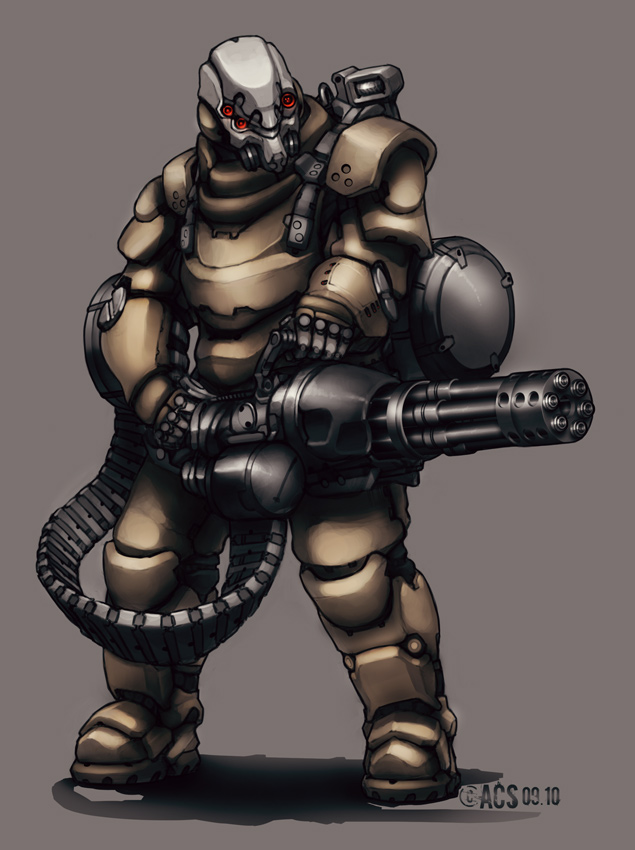 Contact - Power Armor Minigun