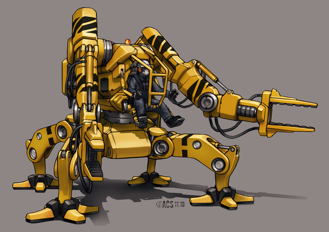Contact - Loader Mech by Shimmering-Sword on DeviantArt