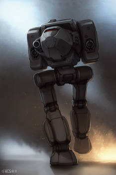 Mech Warrior - Stalker by Shimmering-Sword