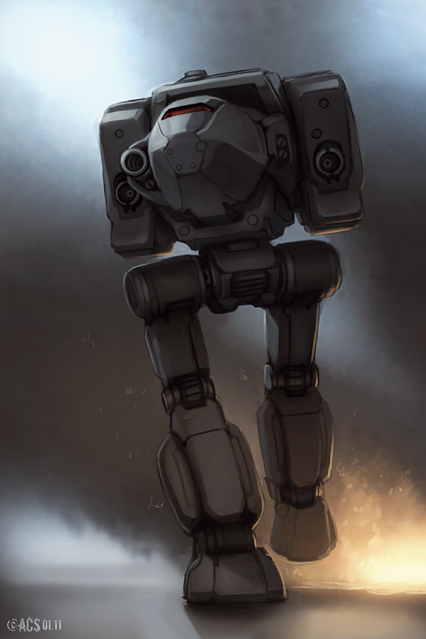 Mech Warrior - Stalker by Shimmering-Sword