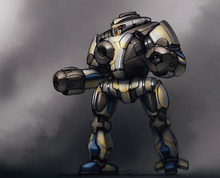 Mech Warrior - Tai Sho by Shimmering-Sword