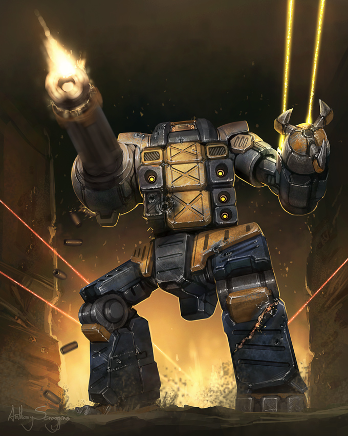 Battletech - Burrock by Shimmering-Sword