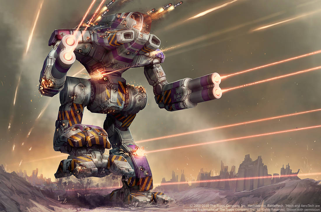 Battletech - Experimental Marauder by Shimmering-Sword