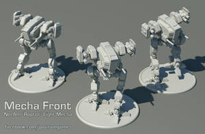 Mecha Front - Raptor Miniature