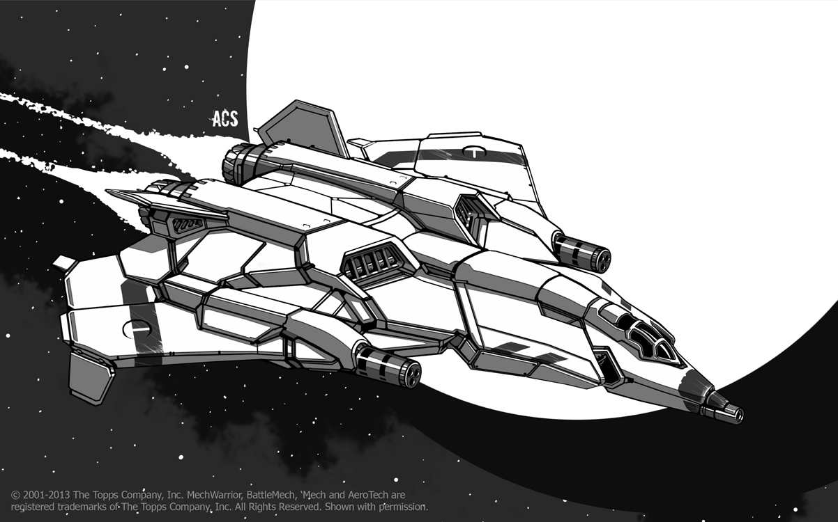 Battletech - Shikra Aerospace Fighter