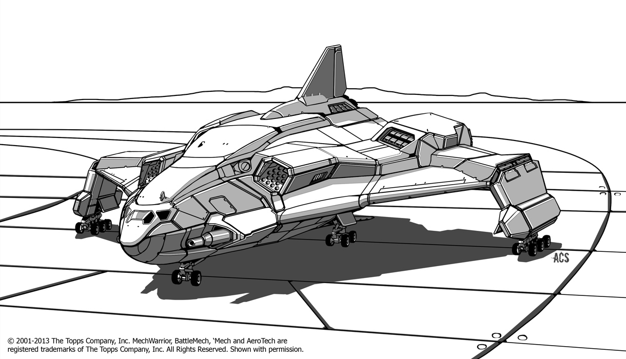 Battletech - Caerleon Transport