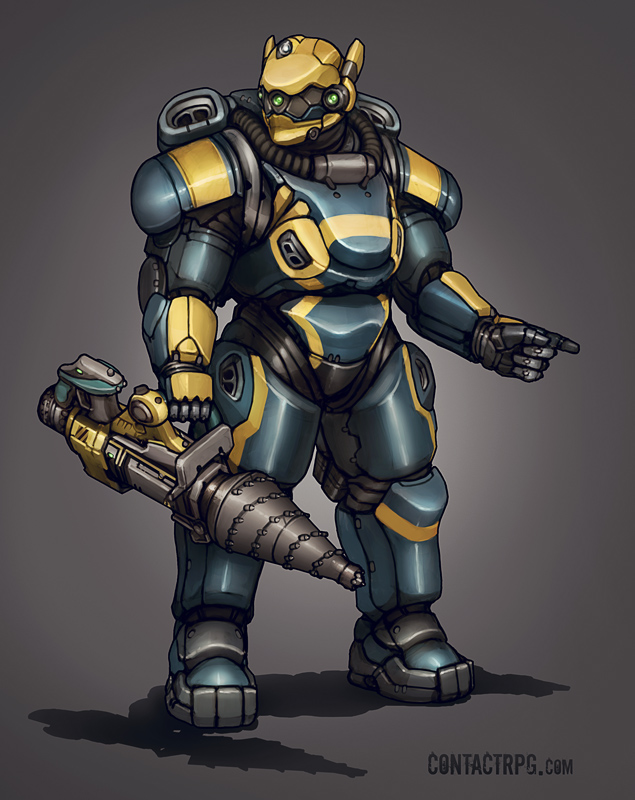 Contact - Aqua Power Armor