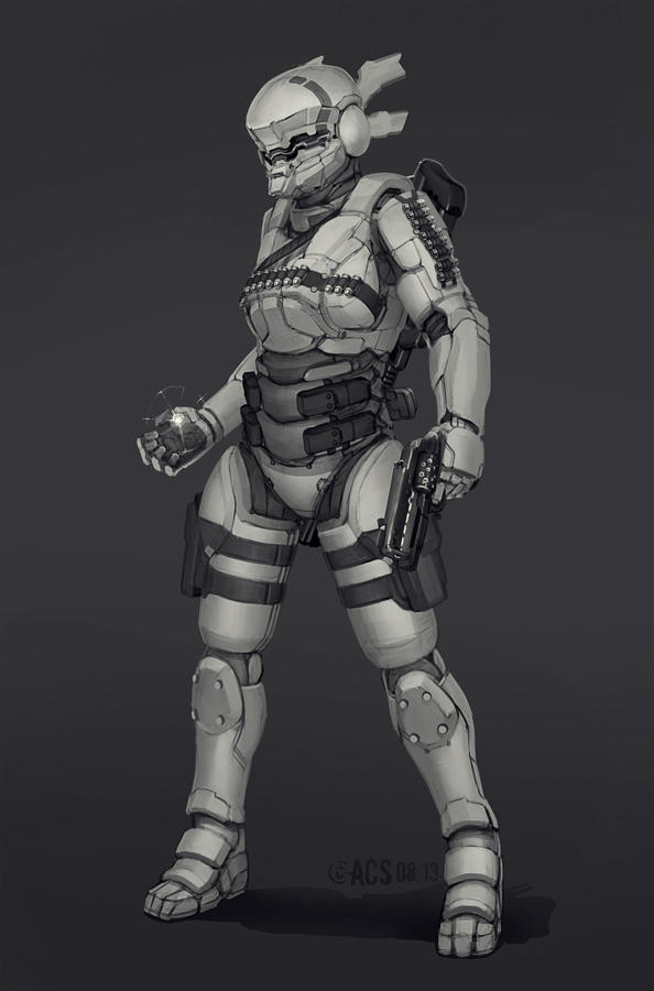 Commission - Ion Armor by Shimmering-Sword on DeviantArt