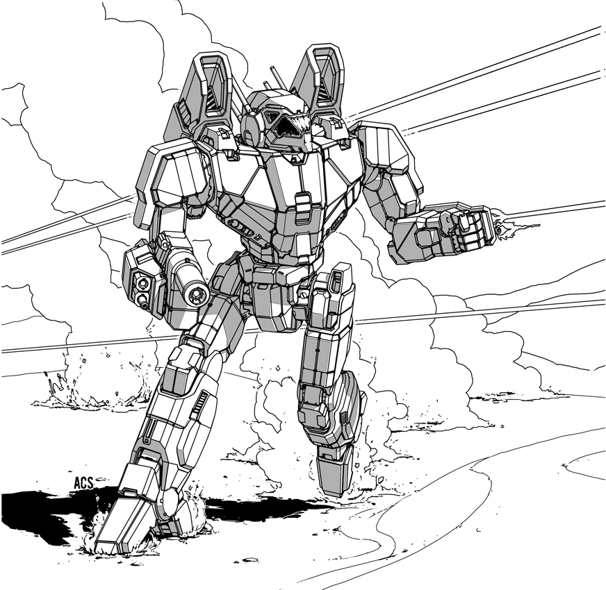 Battletech - Phoenix Hawk by Shimmering-Sword on DeviantArt