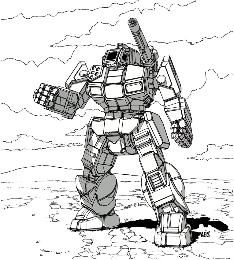 Battletech - Shadow Hawk by Shimmering-Sword