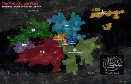 The Protectorate Wars Map