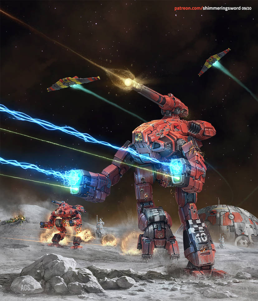 Battletech Mars Battletech - Unseen Moon Marauders by Shimmering-Sword on DeviantArt