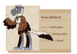 Extinct Application - Creature Crossing by PegasusGem