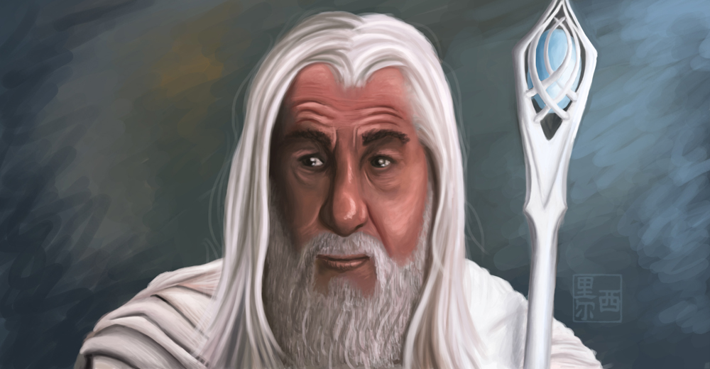 Gandalf portrait