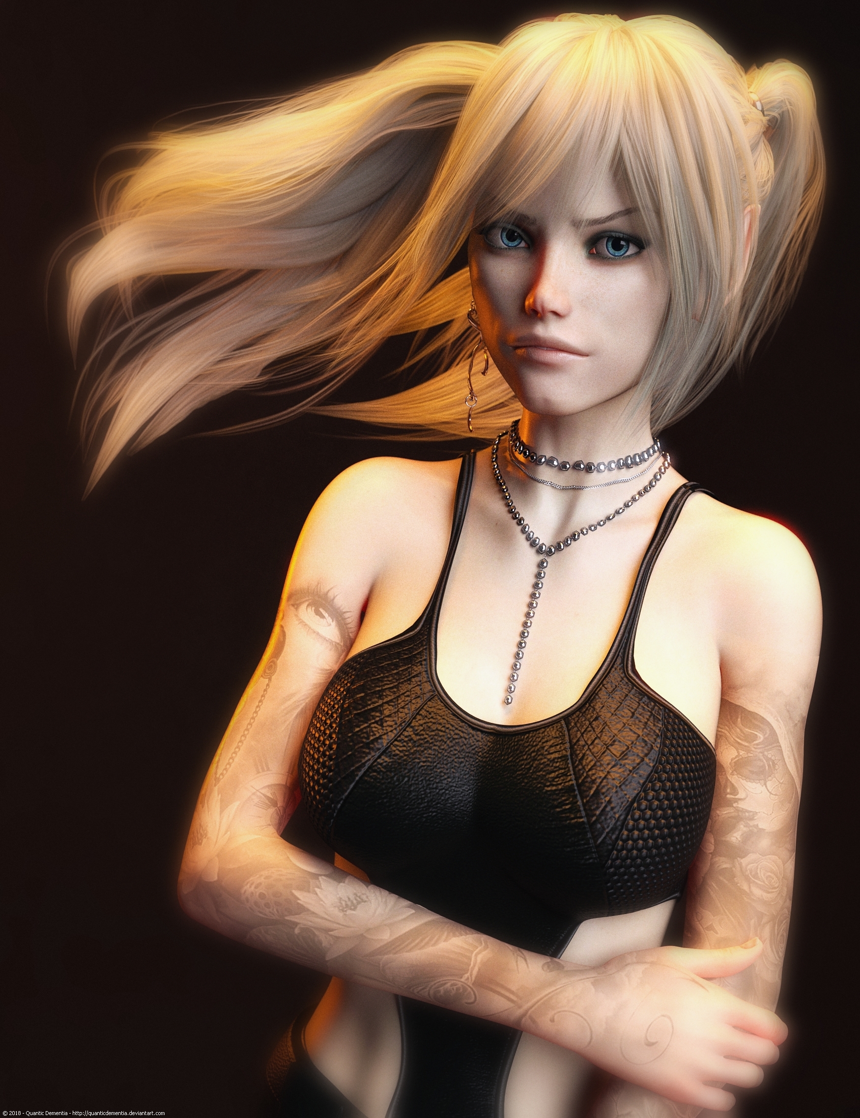 Promo Render - Kinley Hair for G3F and G8F