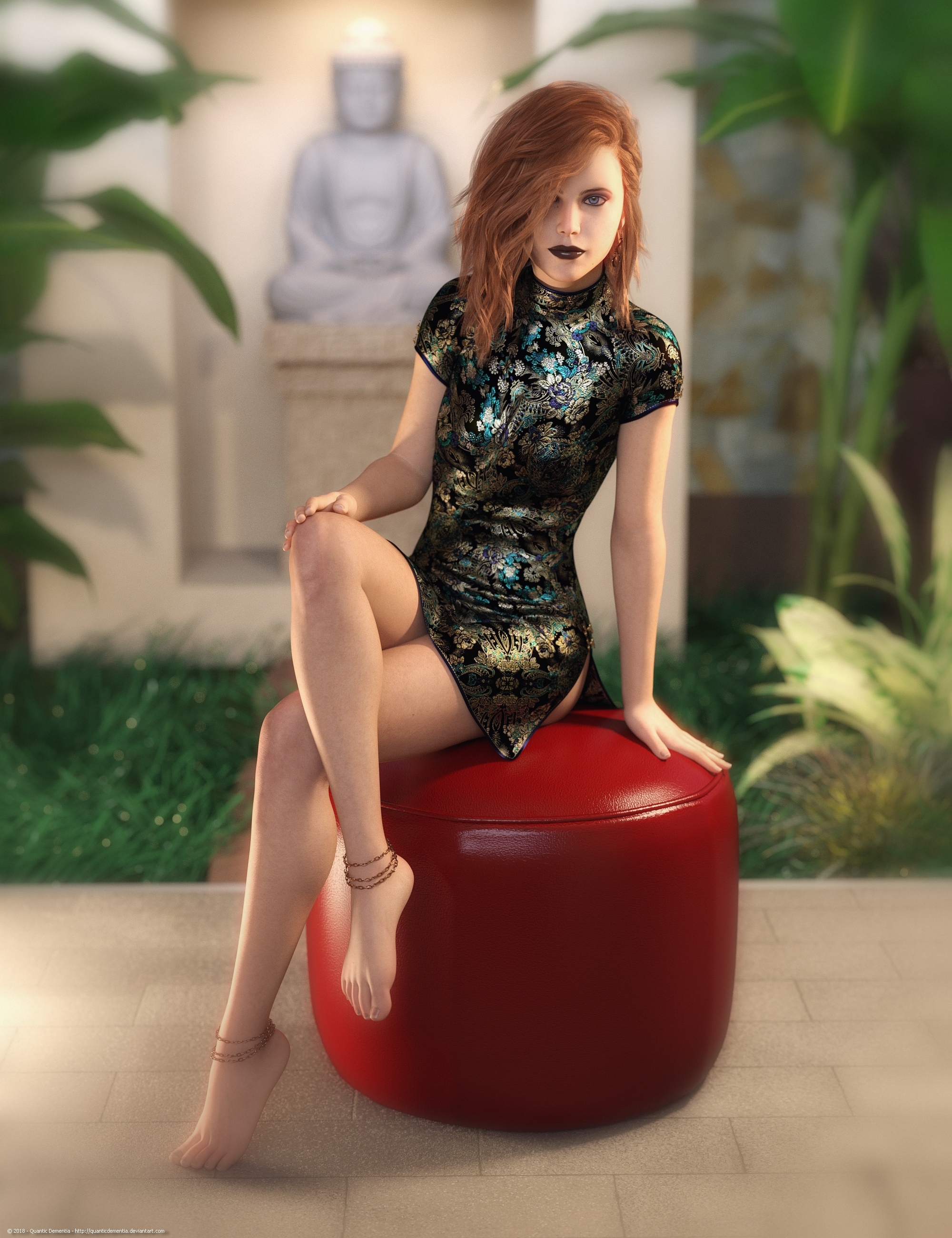 Promo Render - dForce Yumi dress for G8F