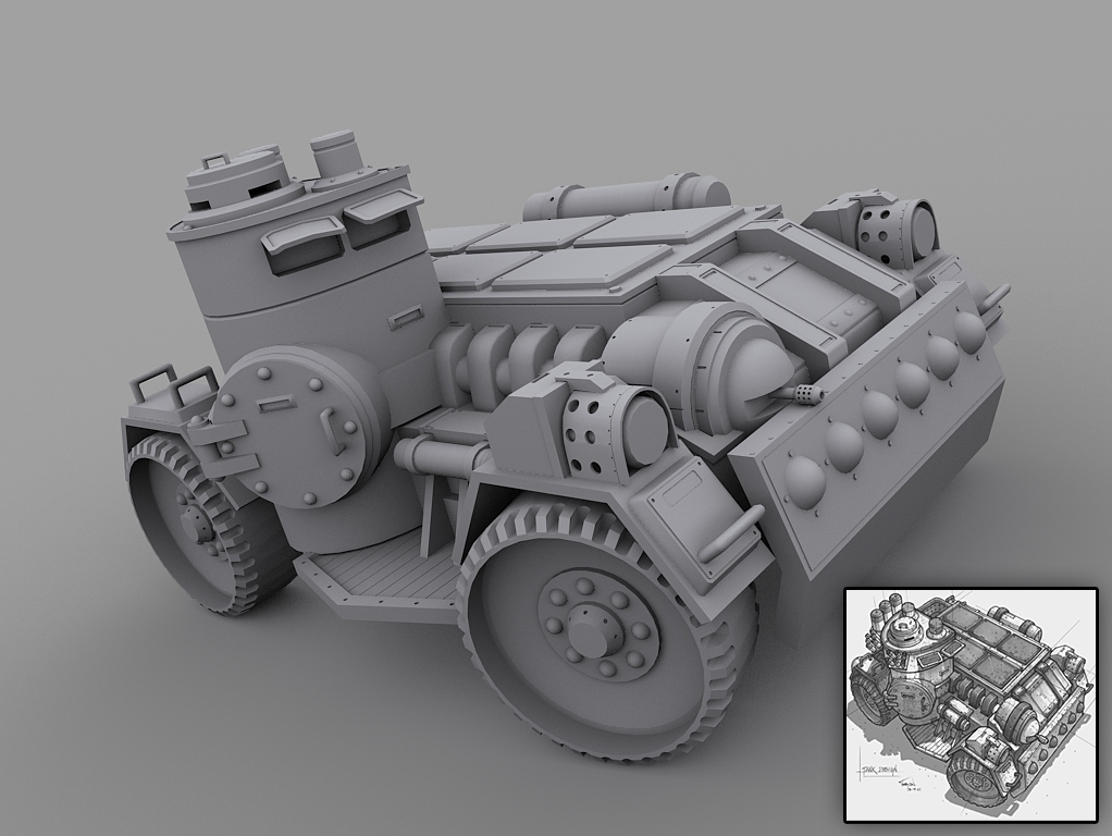 Feng Zhu's Tank WIP