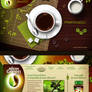 Nescafe Green Blend promo site