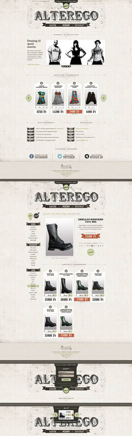 Alteregoshop redesign