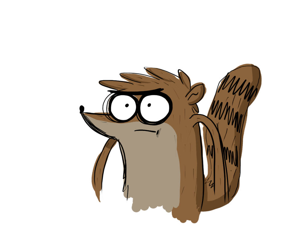 Rigby Doodle by Zefidu on DeviantArt