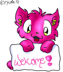 WELCOME KITTY OMG POST. :0